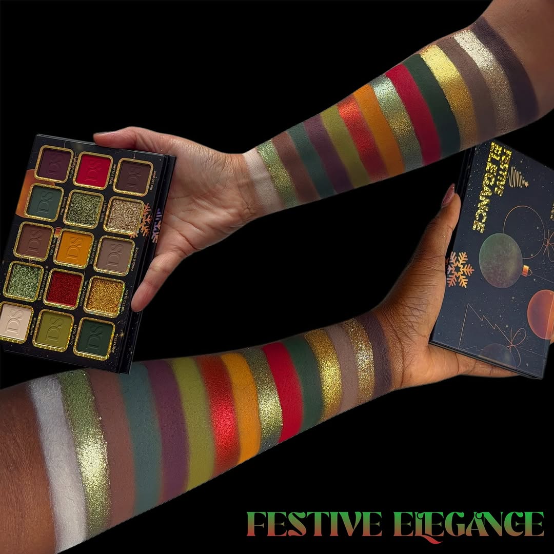 Festive Elegance eyeshadow palette