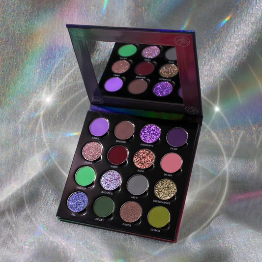 Coalescence x noopur_makeup eyeshadow palette