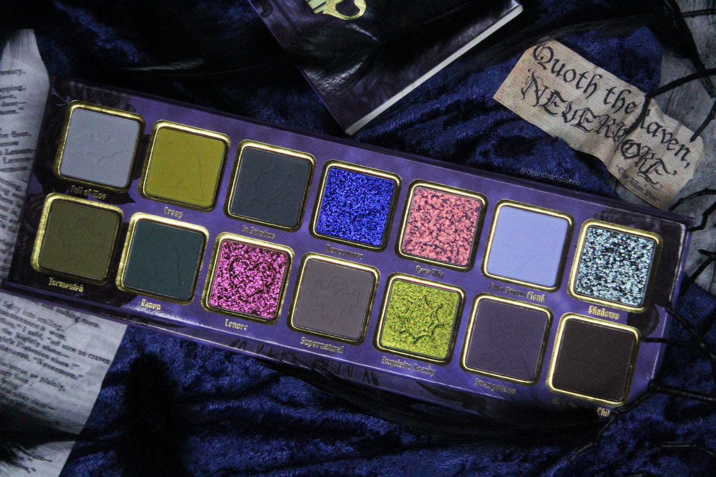 Nevermore eyeshadow palette