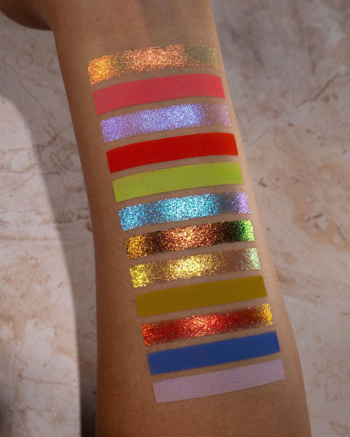 Sunlit Cosmos eyeshadow palette