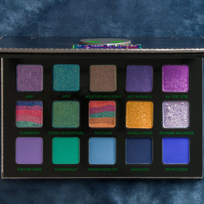 Element115 palette opened  by Adept Cosmetics