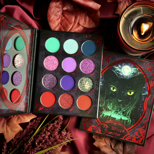 The Witch's Familiar eyeshadow palette
