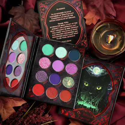 The Witch's Familiar eyeshadow palette
