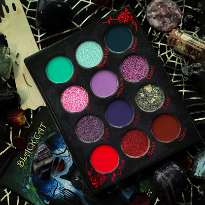 The Witch's Familiar eyeshadow palette