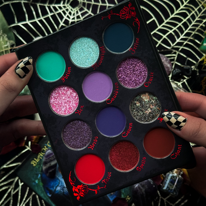 The Witch's Familiar eyeshadow palette
