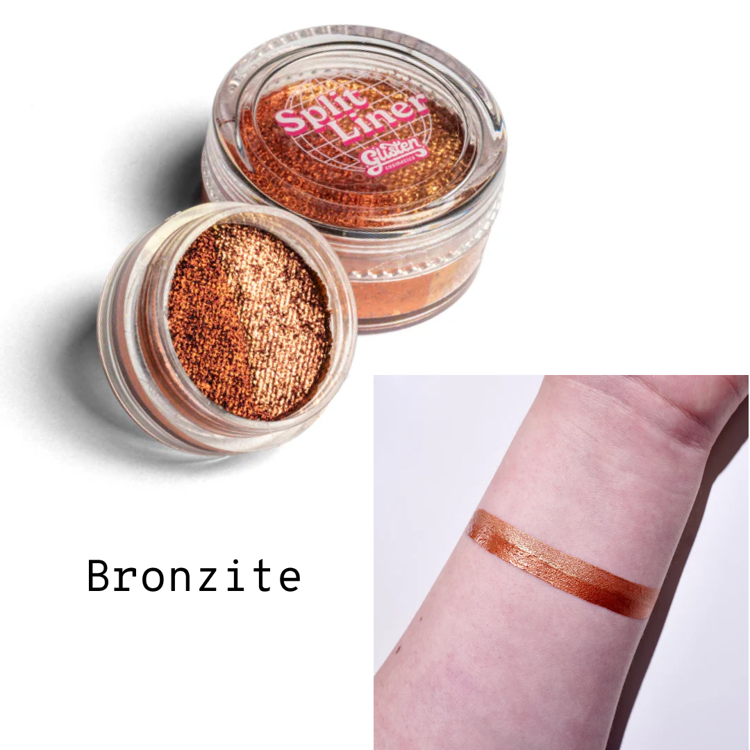 Split metallic liner - eyeliner