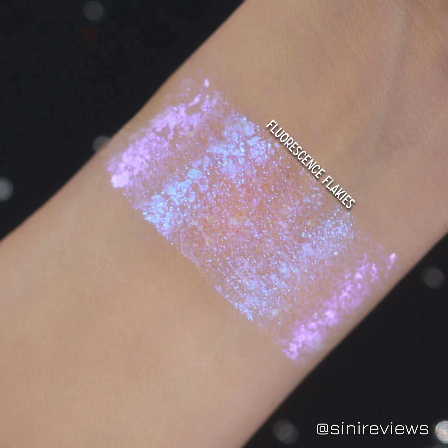 Silver and Cold flakie gels