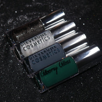 Silver and Cold Melancholy lip mud & Gloomy lip gloss