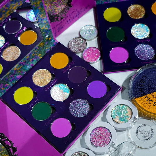 The Witch of the Wildflower eyeshadow palette