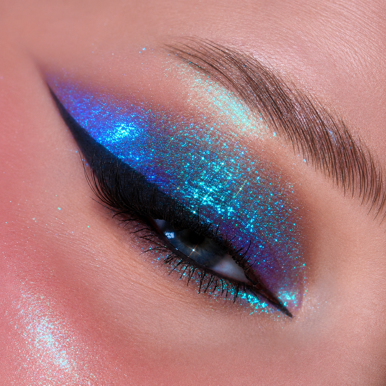 Dreamer Opal Multichrome loose eyeshadow: pastel base with a glimmering colour-changing finish