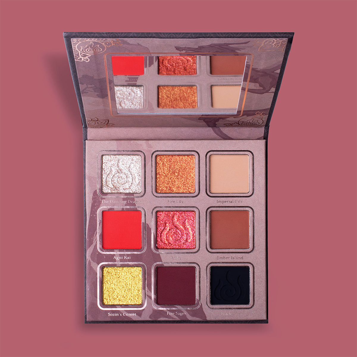 Avatar the Last Airbender: Fire eyeshadow palette