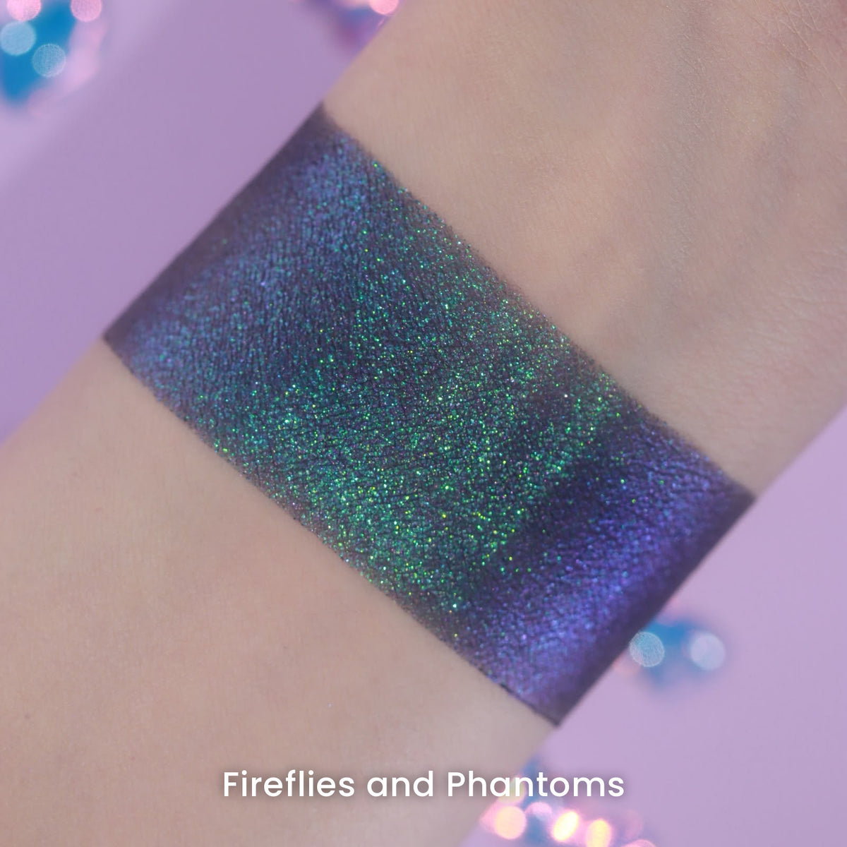 Fireflies and Phantoms arm swatch on light skin