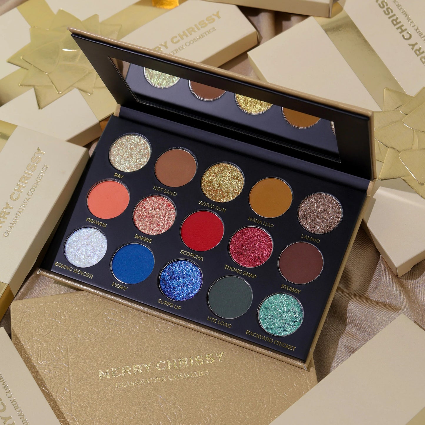 Merry Chrissy eyeshadow palette