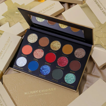 Merry Chrissy eyeshadow palette