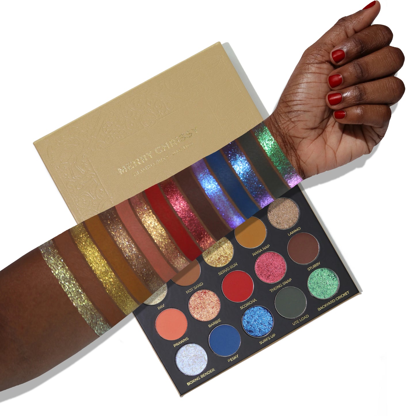 Merry Chrissy eyeshadow palette