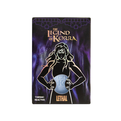 Spirit World sponge box, purple Legend of Korra artwork marked thermo reactive with the Lethal logo