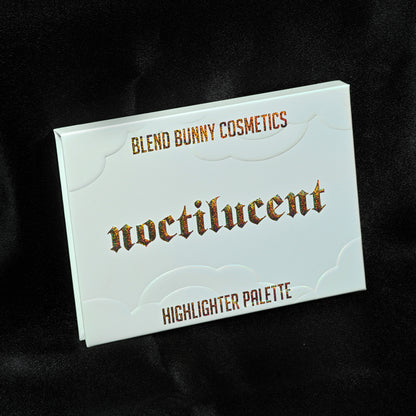 Noctilucent face palette by Blend Bunny Cosmetics cover