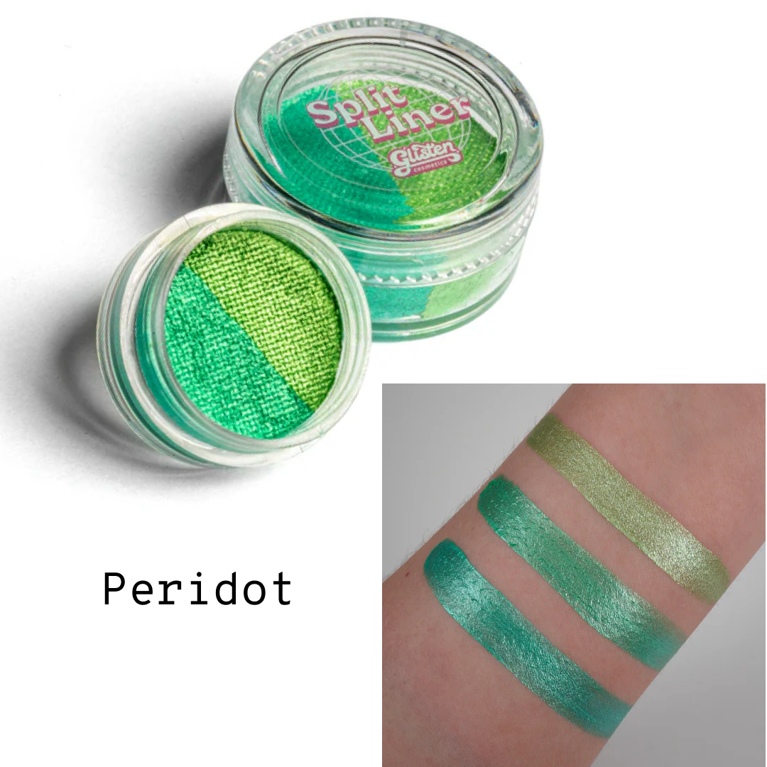 Split metallic liner - eyeliner