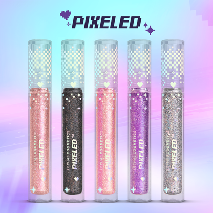 Pixeled gloss bundle