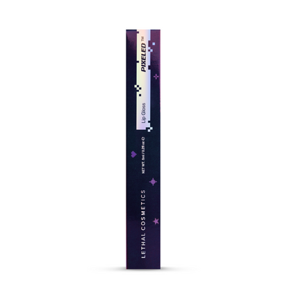 Pixeled lip gloss