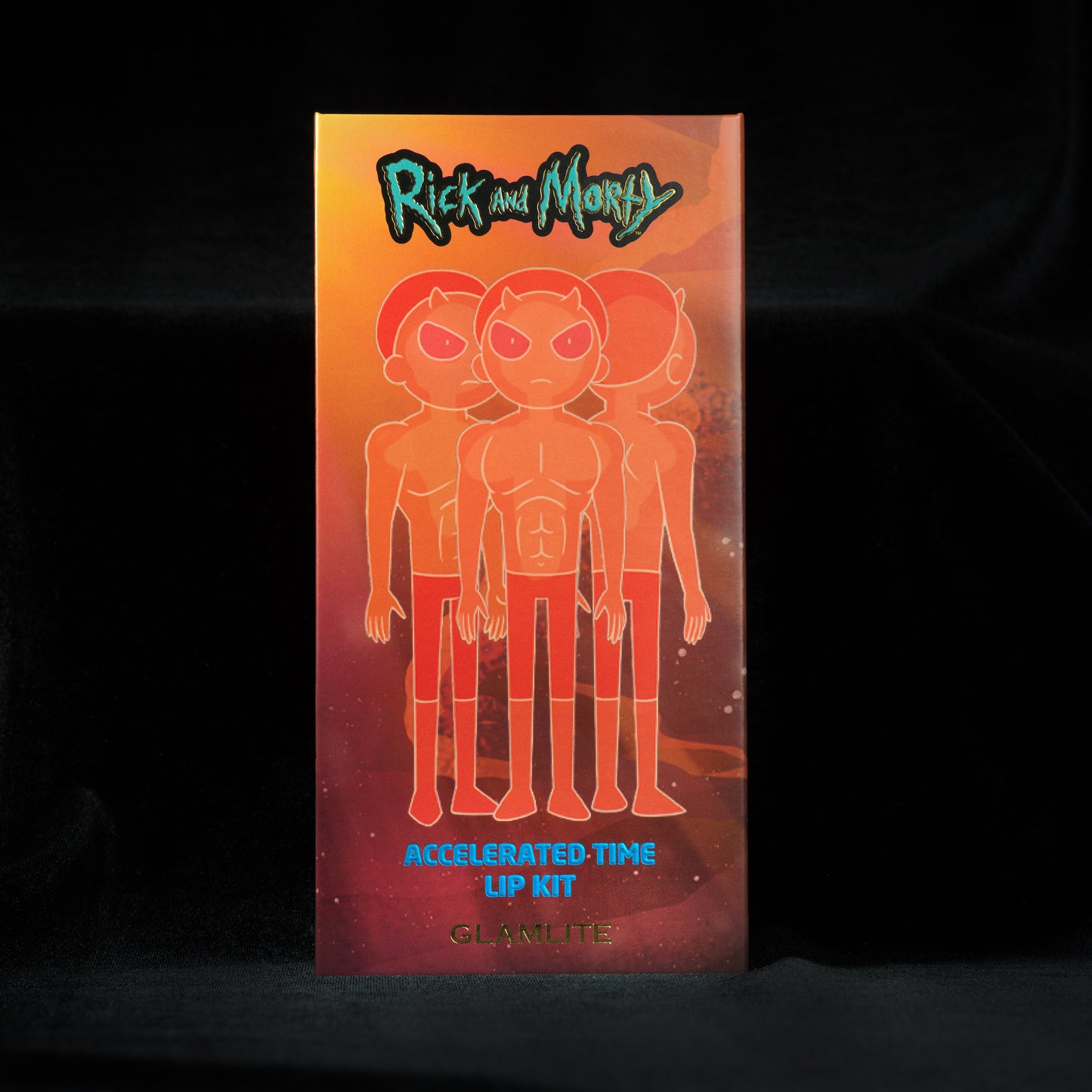 Rick and Morty x Glamlite "Accelerated Time" lip kit