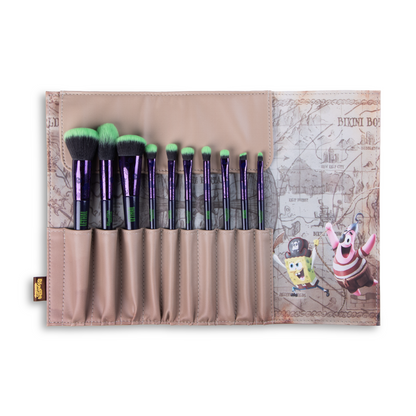 The SpongeBob Movie: Treasure Map makeup brush set