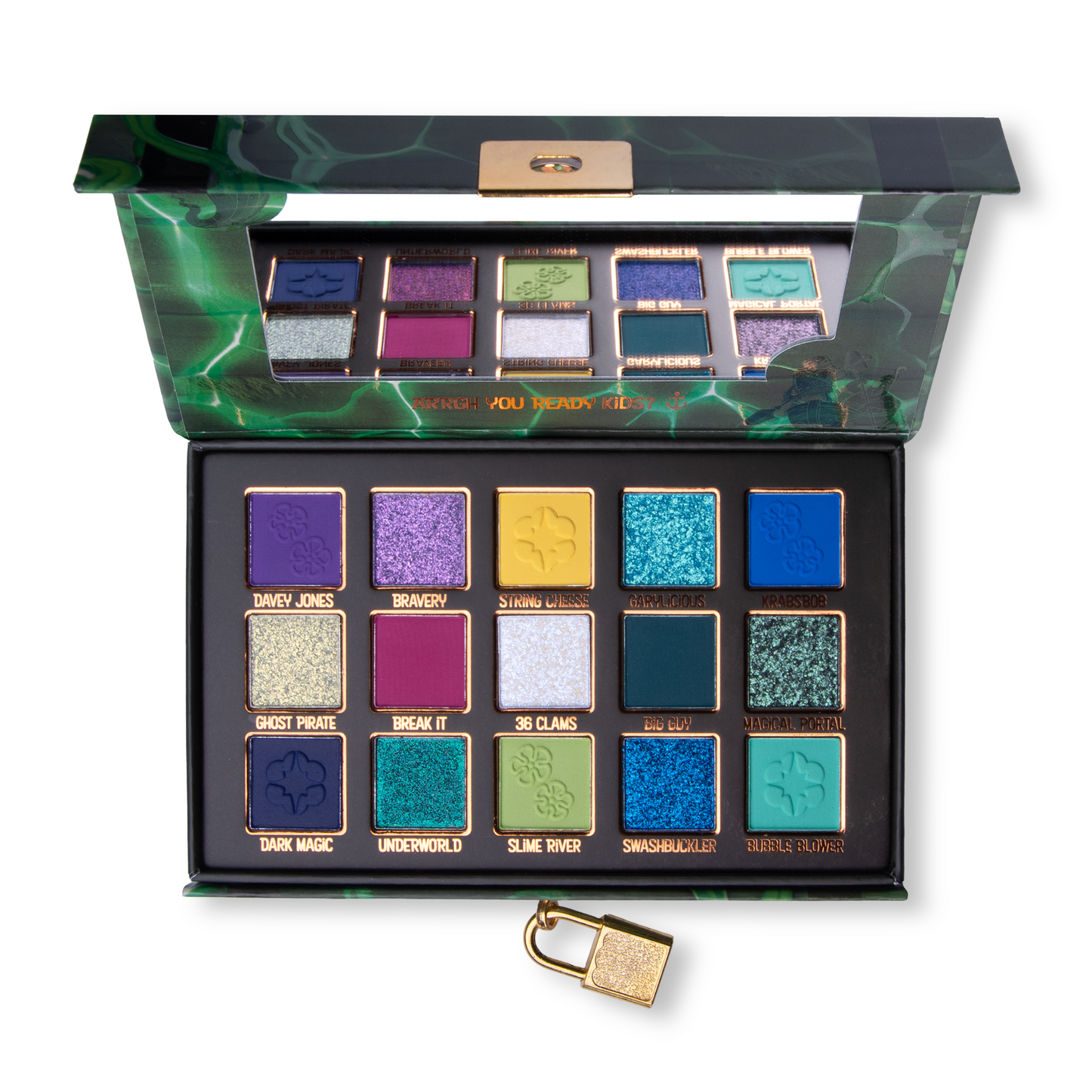 The SpongeBob Movie eyeshadow palette