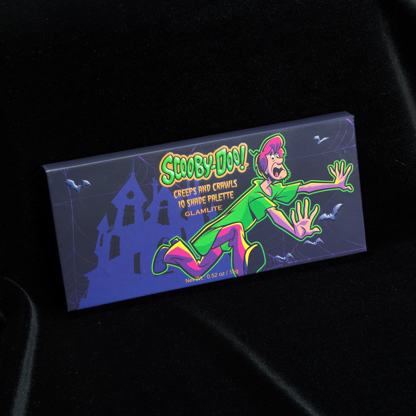 Scooby-Doo™ x Glamlite "Creeps and Crawls" eyeshadow palette