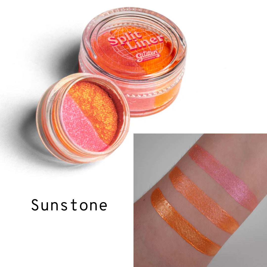 Split metallic liner - eyeliner