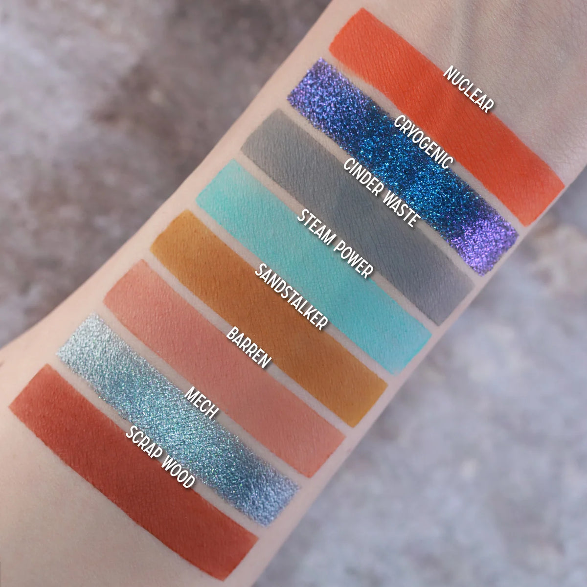 Wasteland x ZYEL eyeshadow palette