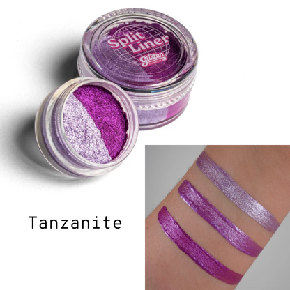 Split metallic liner - eyeliner