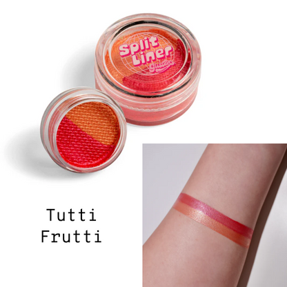 Split metallic liner - eyeliner