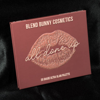 All Done Up eyeshadow palette by Blend Bunny cosmetics cover