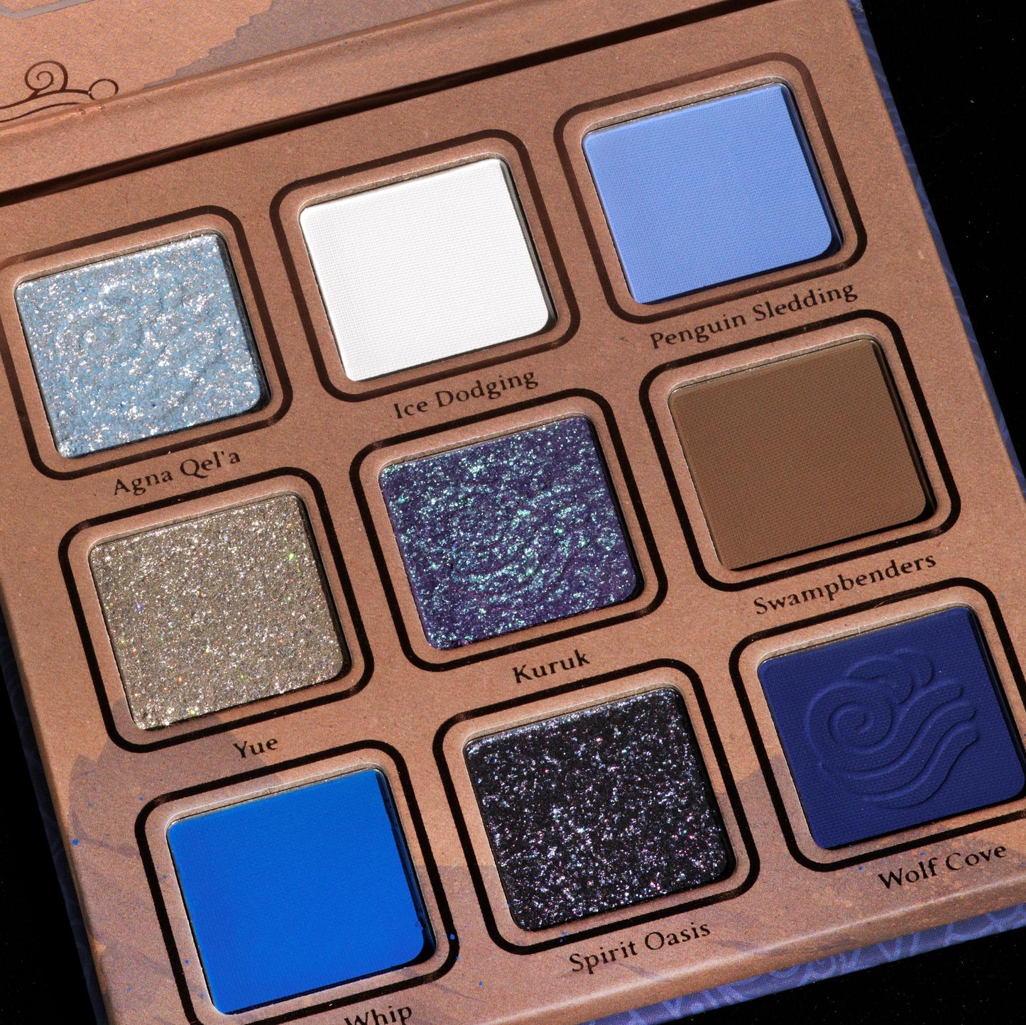 Avatar the Last Airbender: Water eyeshadow palette