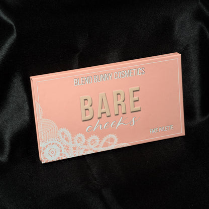 Bare cheeks eyeshadow palette by Blend Bunny Cosmetics closed