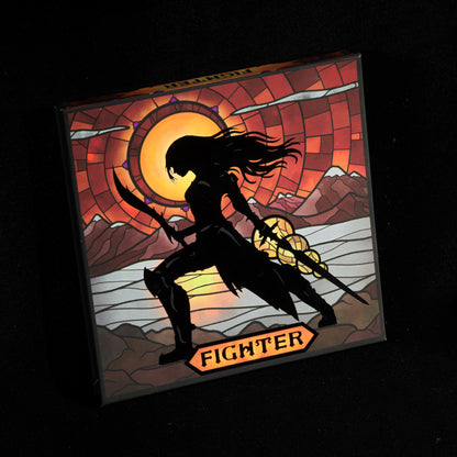 Fighter eyeshadow palette by Fantasy Cosmetica cover