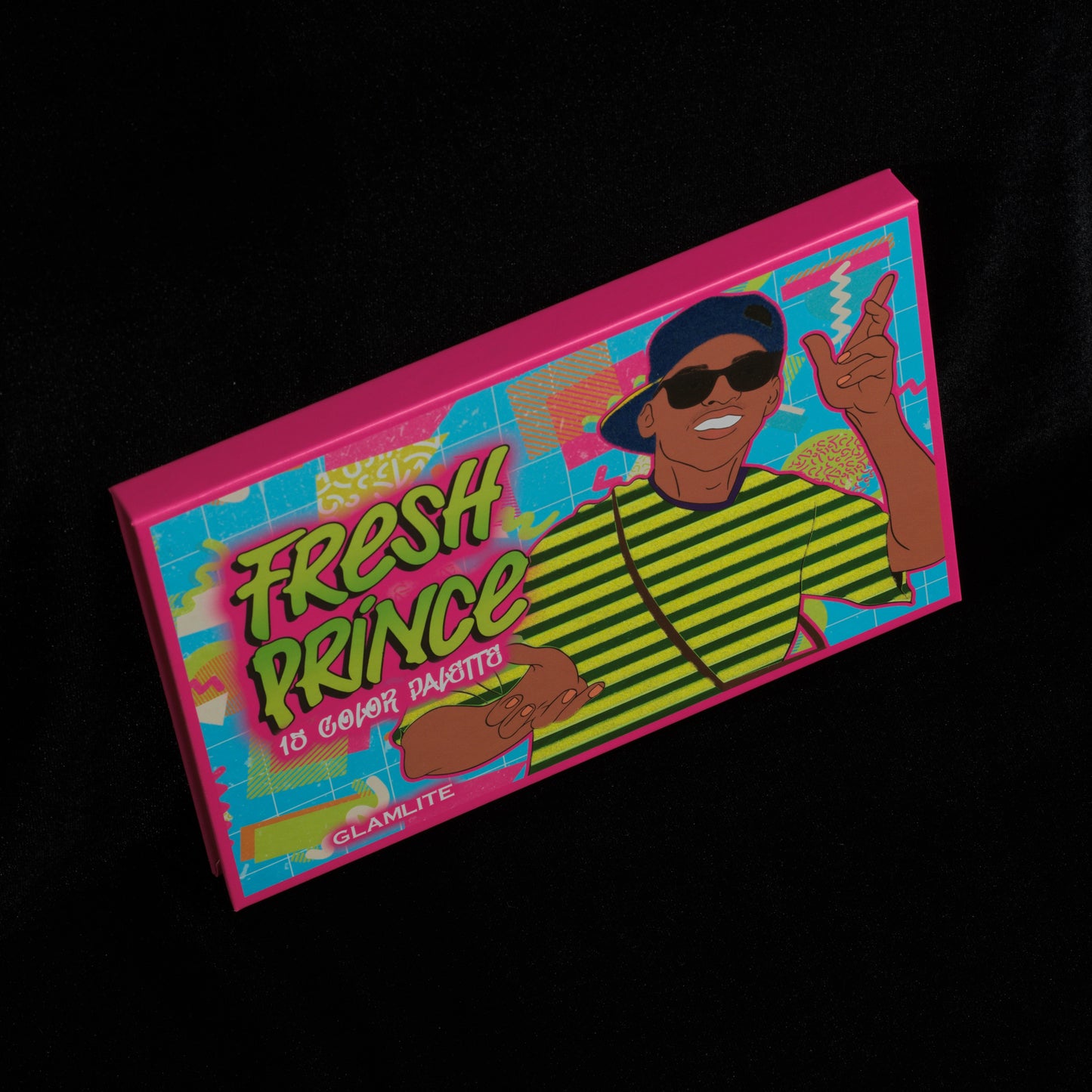 Fresh Prince x Glamlite eyeshadow palette