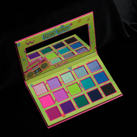 Fresh Prince x Glamlite eyeshadow palette