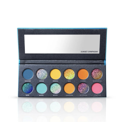 Sunset Symphony eyeshadow palette