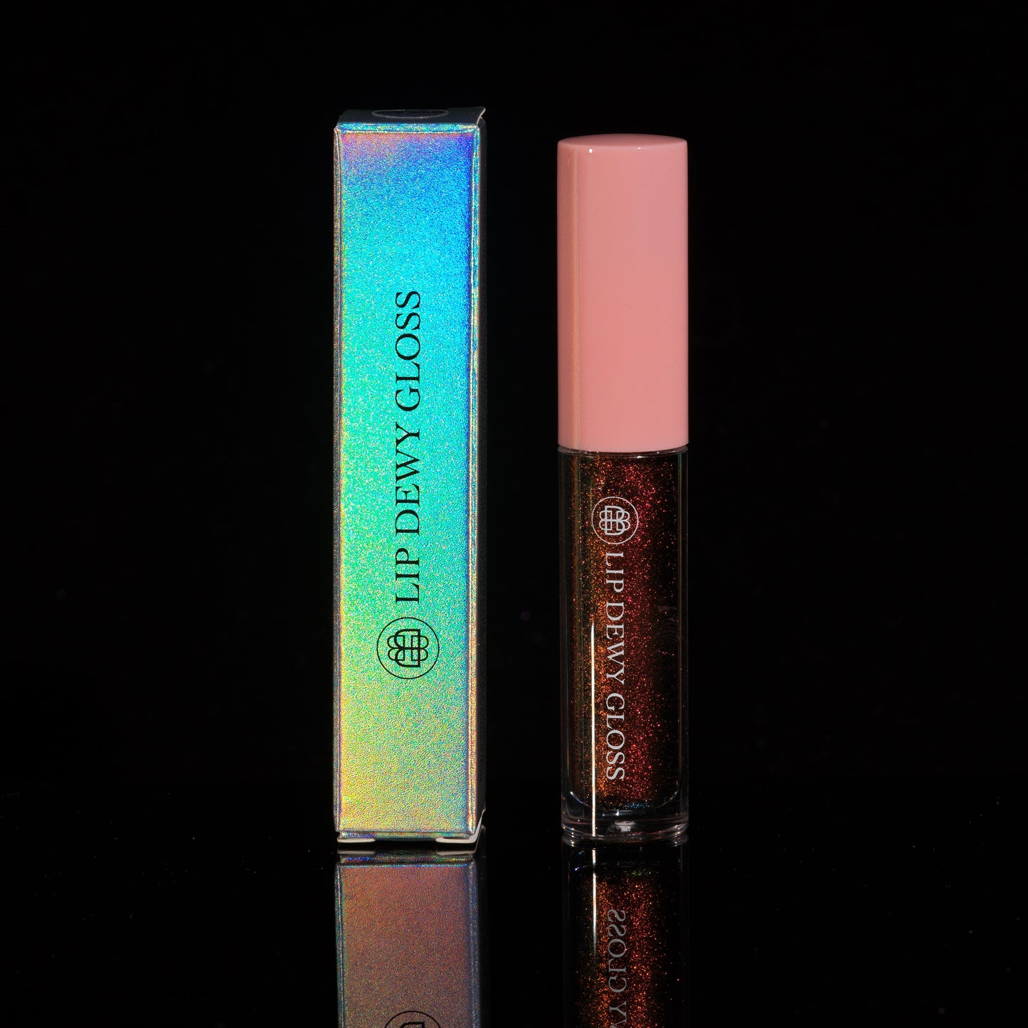 Multichrome lip dewy gloss