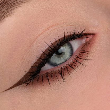 Lunar Spice Shadow Potion paint worn as eyeliner