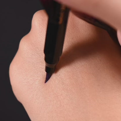 The Conjuring eyeliner pen with a stamp