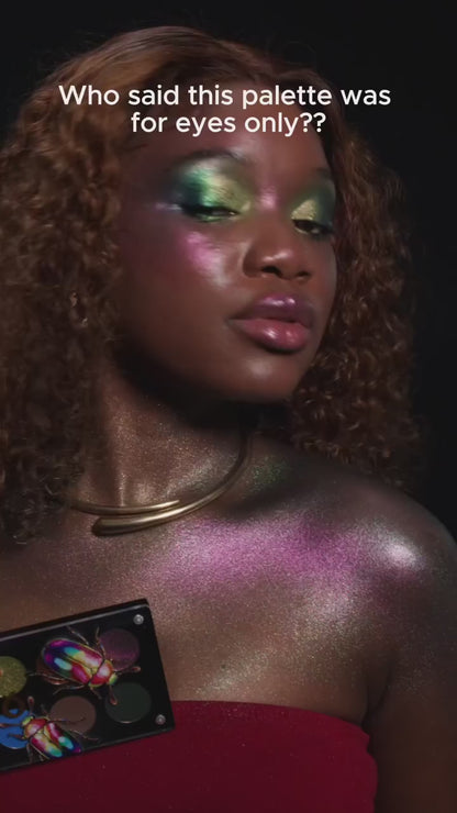 Garden of Iridescent Wings eyeshadow palette