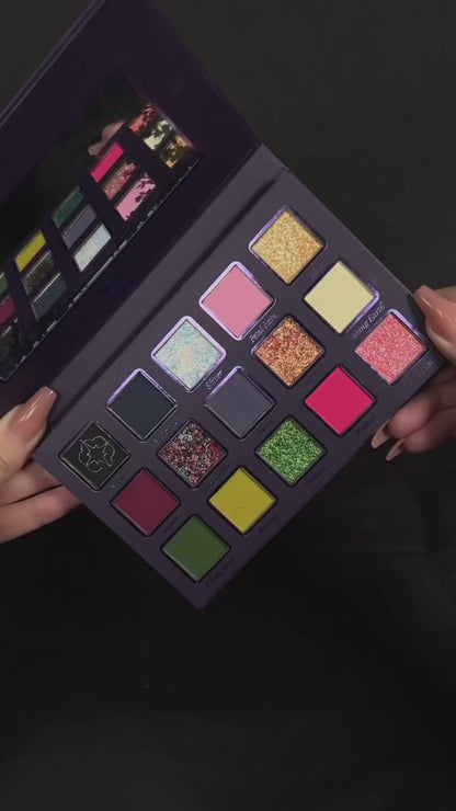 Black Spring eyeshadow palette