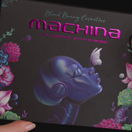 Machina eyeshadow palette by Blend Bunny cosmetics
