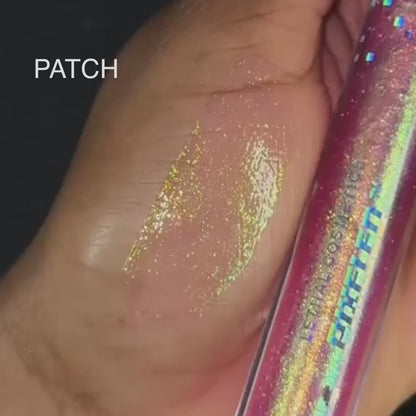 Pixeled lip gloss
