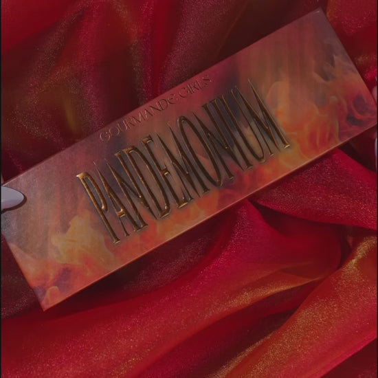 Second Pandemonium eyeshadow palette product video from Gourmande Girls