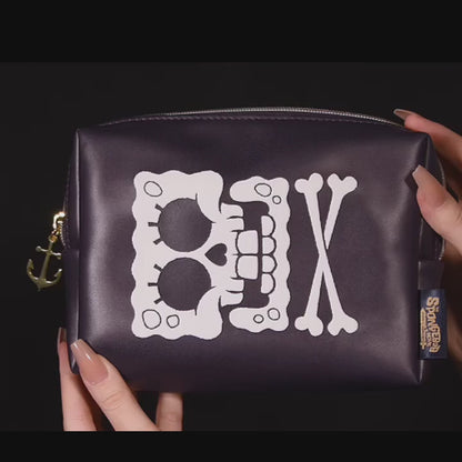 SpongeBob Skull and Bones makeup bag