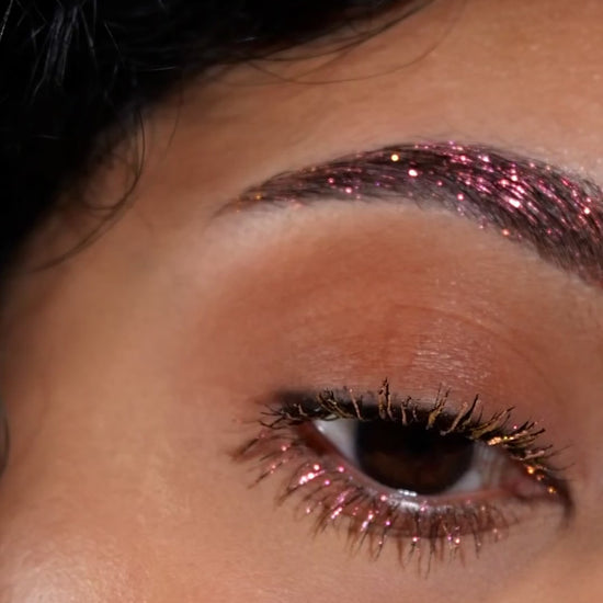 Blood Opal mascara topper product video, shade name top left