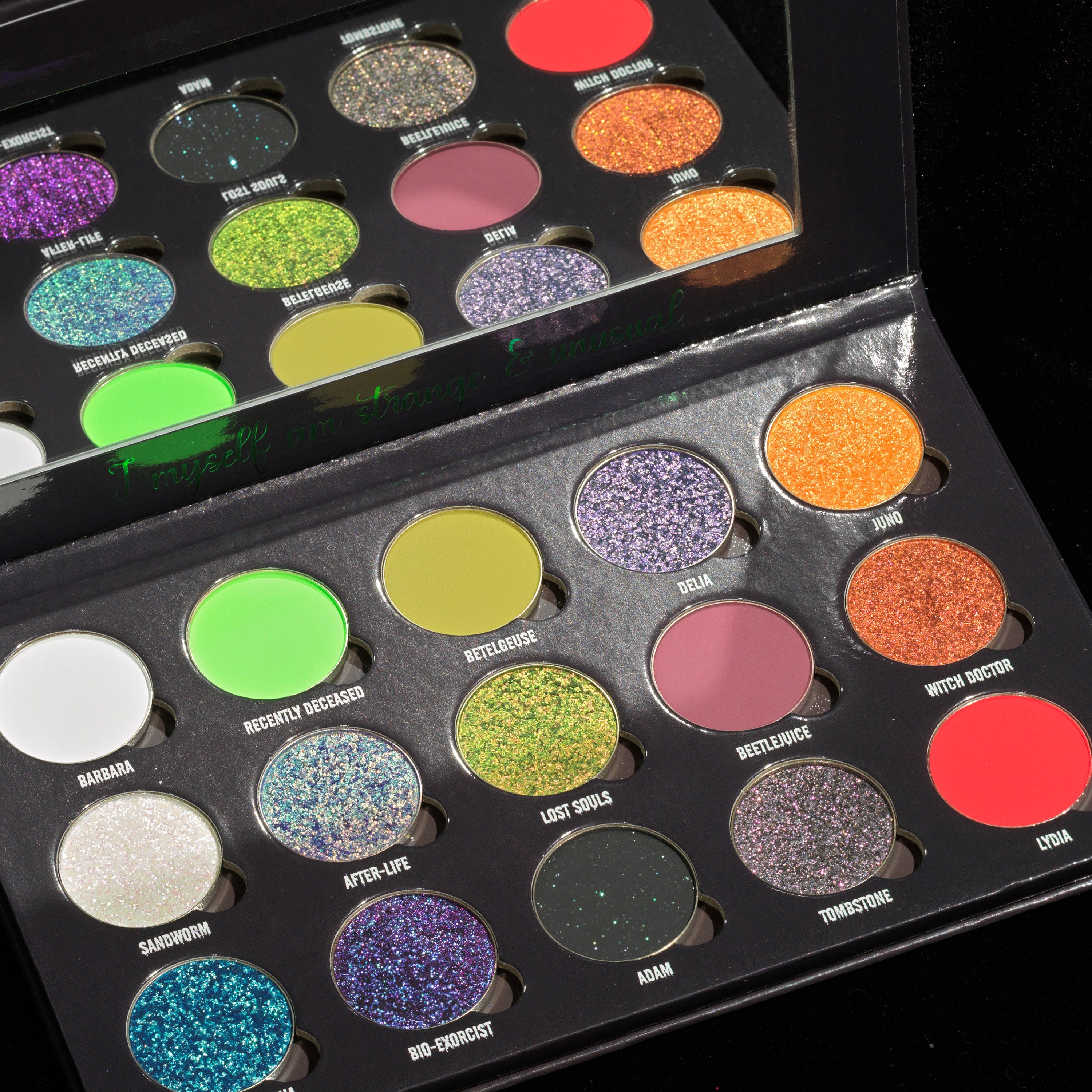 Bella beaute bar strange online and unusual eyeshadow palette